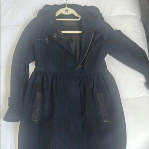 A.L.C. Black and Navy Peacoat